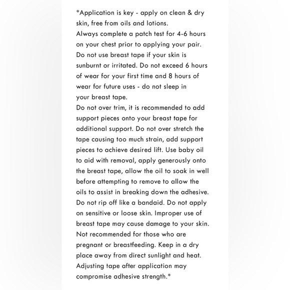 My Perfect Pair breast tape L NWOT - Picture 13 of 14